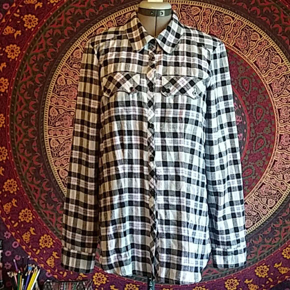 Matix Button Down Flannel - Picture 1 of 7